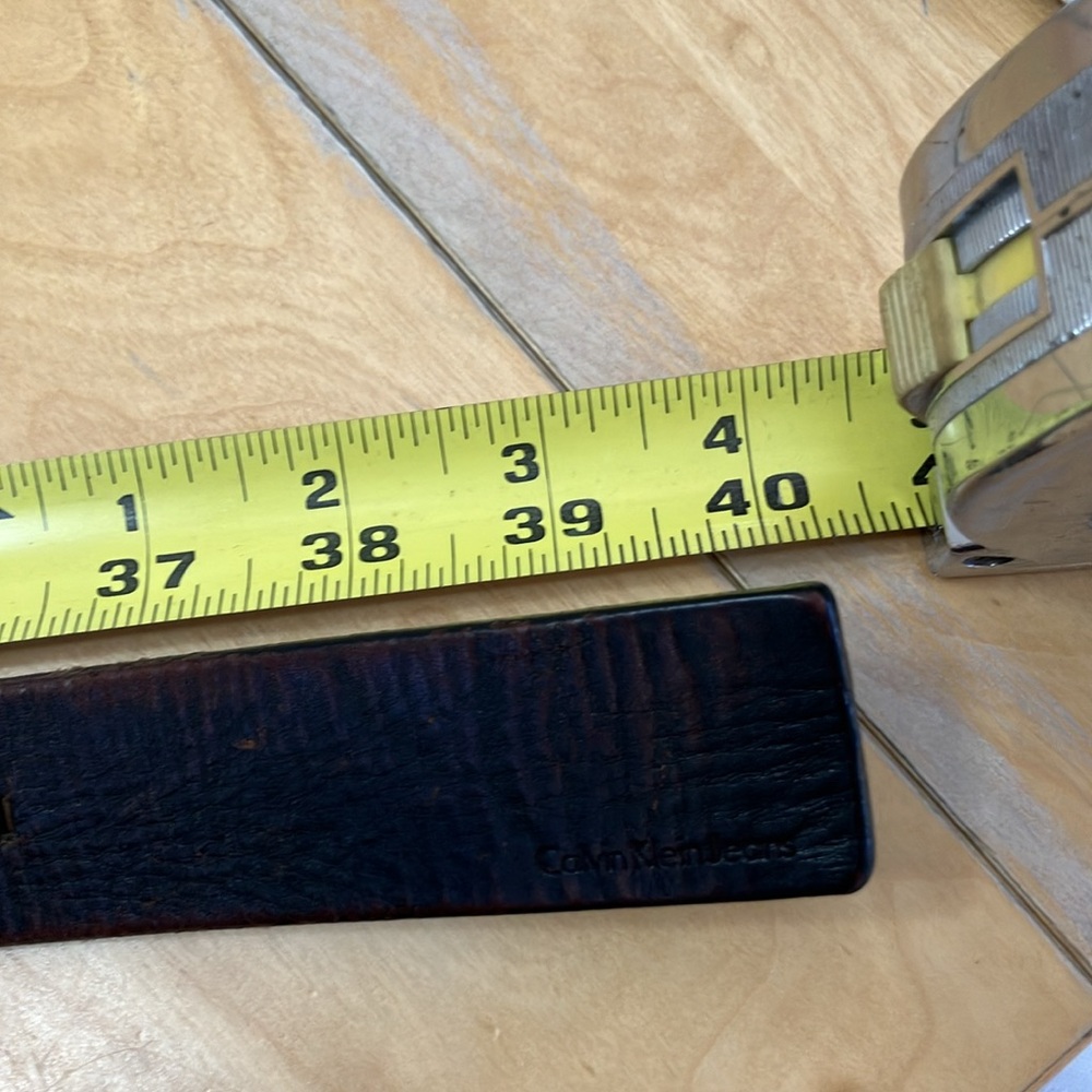 Calvin Klein Jeans Reversible Belt Brown and Tan Size XL great condition - Picture 6 of 6